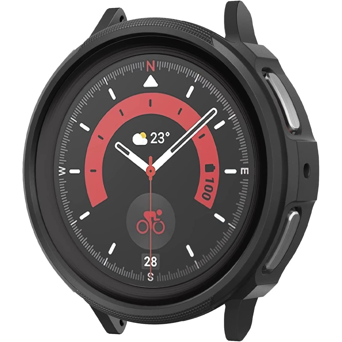 Oryginalne etui od marki Spigen z serii Liquid Air dla Galaxy Watch 5 Pro 45mm